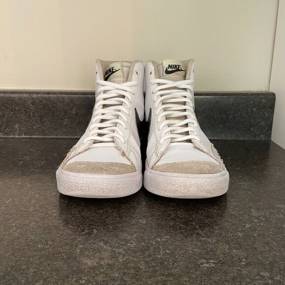 Nike Blazer Mid '77 GS 'White Black Volt' - Size 6Y - Picture 3 of 11